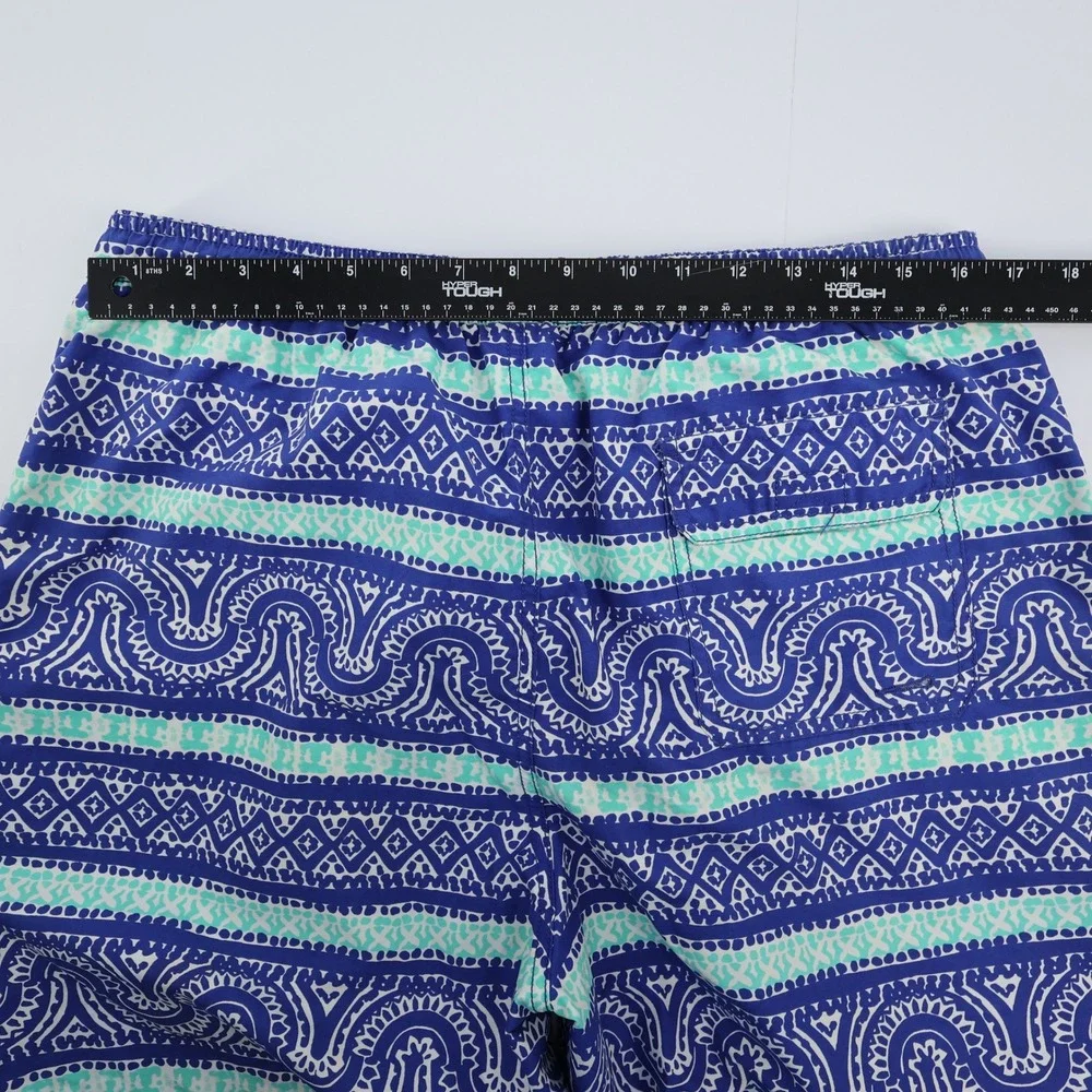 Vineyard Vines Men's‎ Swim Trunks Shorts Blue Patterned Swimsuit Size L